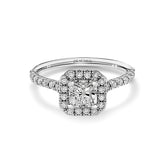Transcend Dream Cut Diamond Engagement Ring - Dracakis Jewellers